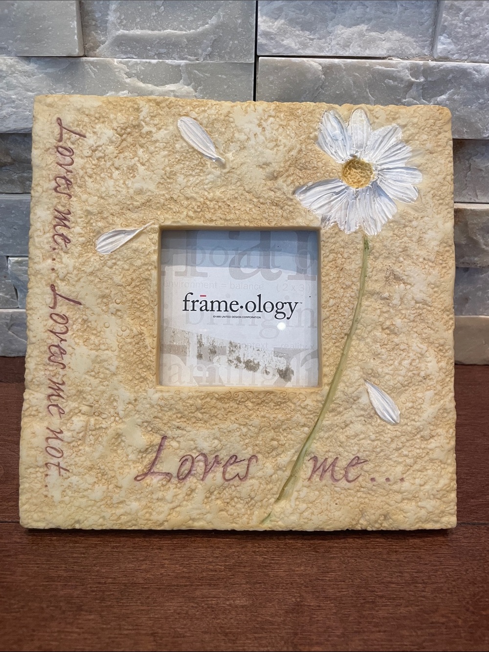 Frameology Daisy “Loves Me” Decorative Photo Frame